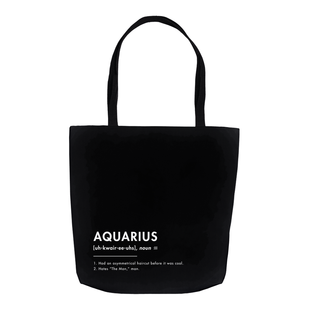 What Your Sign *Really* Means: The Aquarius Tote Bag