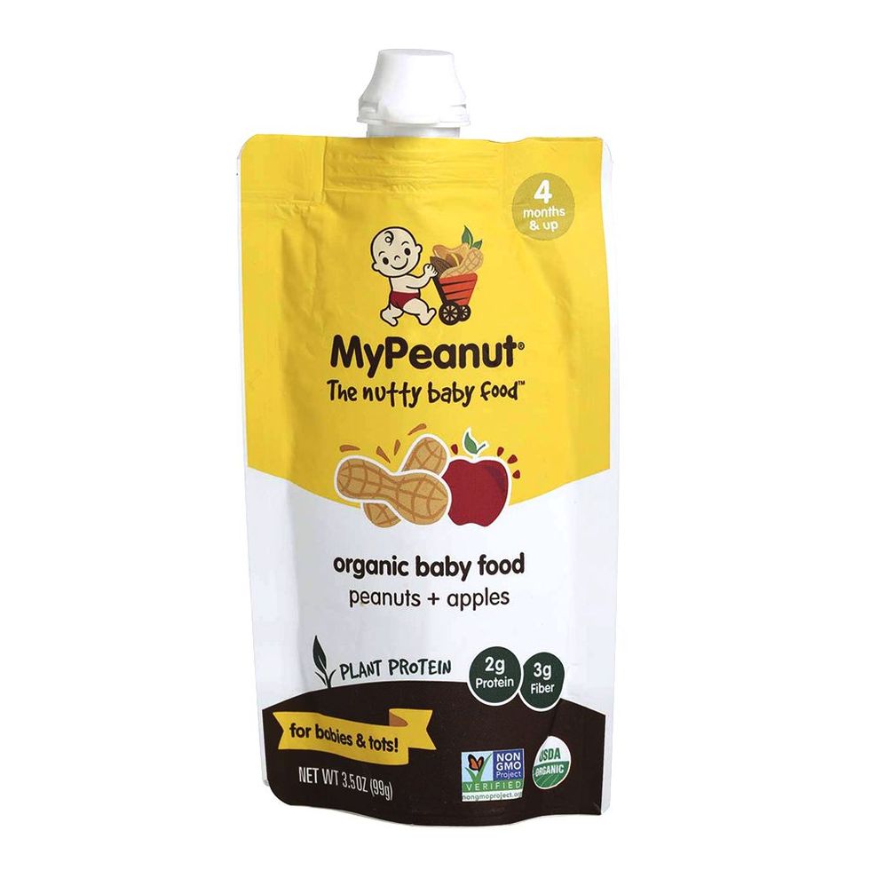 MyPeanut Organic Baby Food Apples & Peanuts (6-Pack)