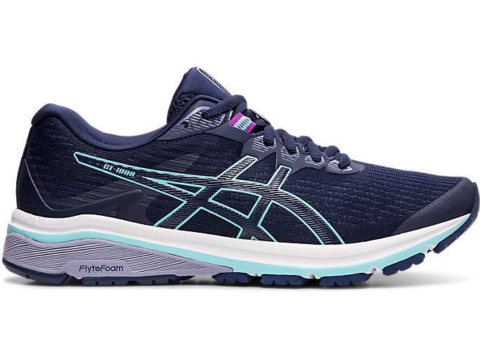 asics gt 1000 flat feet