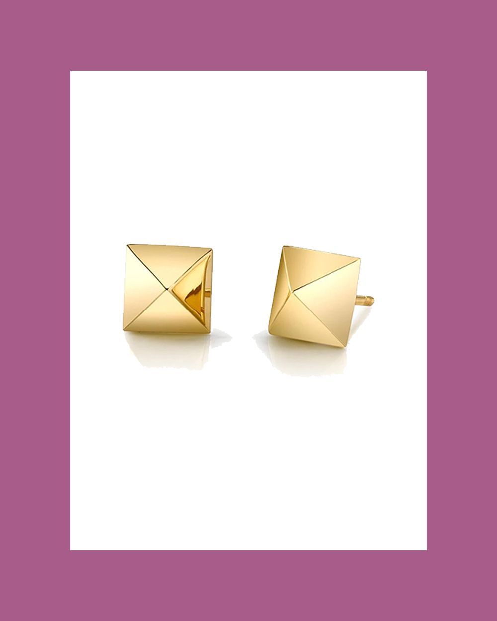 Spike 14-Karat Gold Earrings