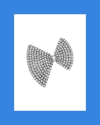 Crystal Bow Tie Pin