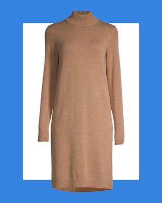 Belletta Wool-Blend Long-Sleeve Dress
