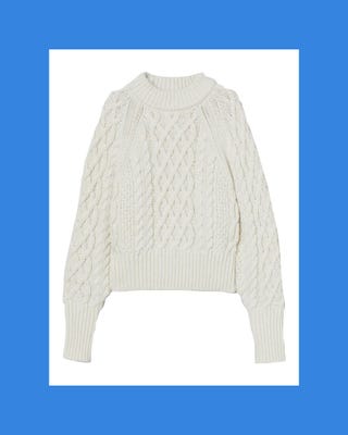 Cable-Knit Sweater