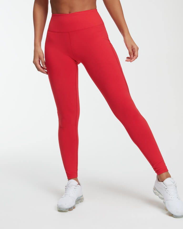 MY PROTEIN MP Women's Power Mesh Leggings Red SIZE S brand new NO TAGS