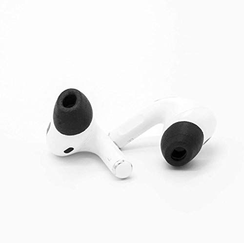 AirPods 3 Silicone Ear Tips for AirPods Pro,Anti Slip Replacement Soft Silicone Earphone Tips for AirPods Pro ,2 Pairs,Medium,White 