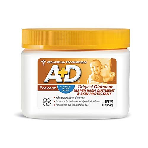 A+D Original Diaper Rash Ointment & Skin Protectant 