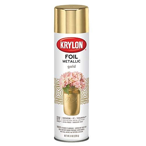 Krylon Spray Paint, Gold Foil