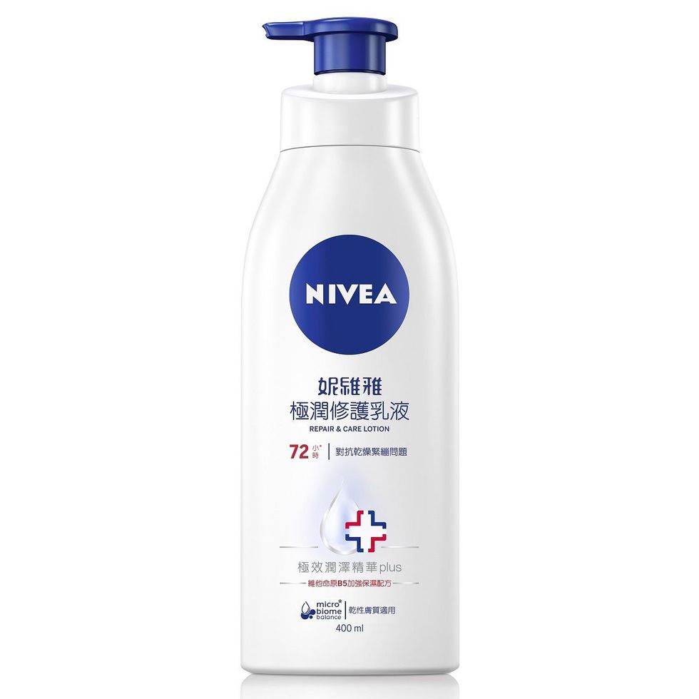 開架身體乳液推薦4：NIVEA 妮維雅 極潤修護潤膚乳液 