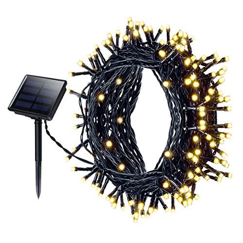 Mpow 200 LED Solar Powered String Lights, 72ft (Warm Light)