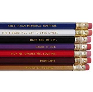 Grey's Anatomy Engraved Pencil Set