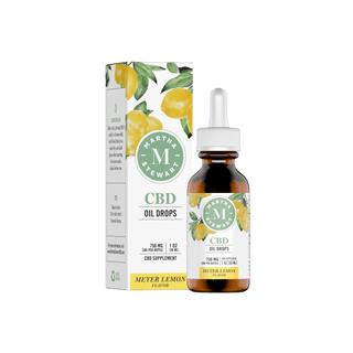 Martha Stewart CBD Meyer Lemon Oil Drops