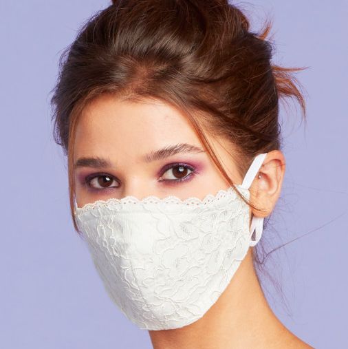 Lylah Embroidered Face Mask
