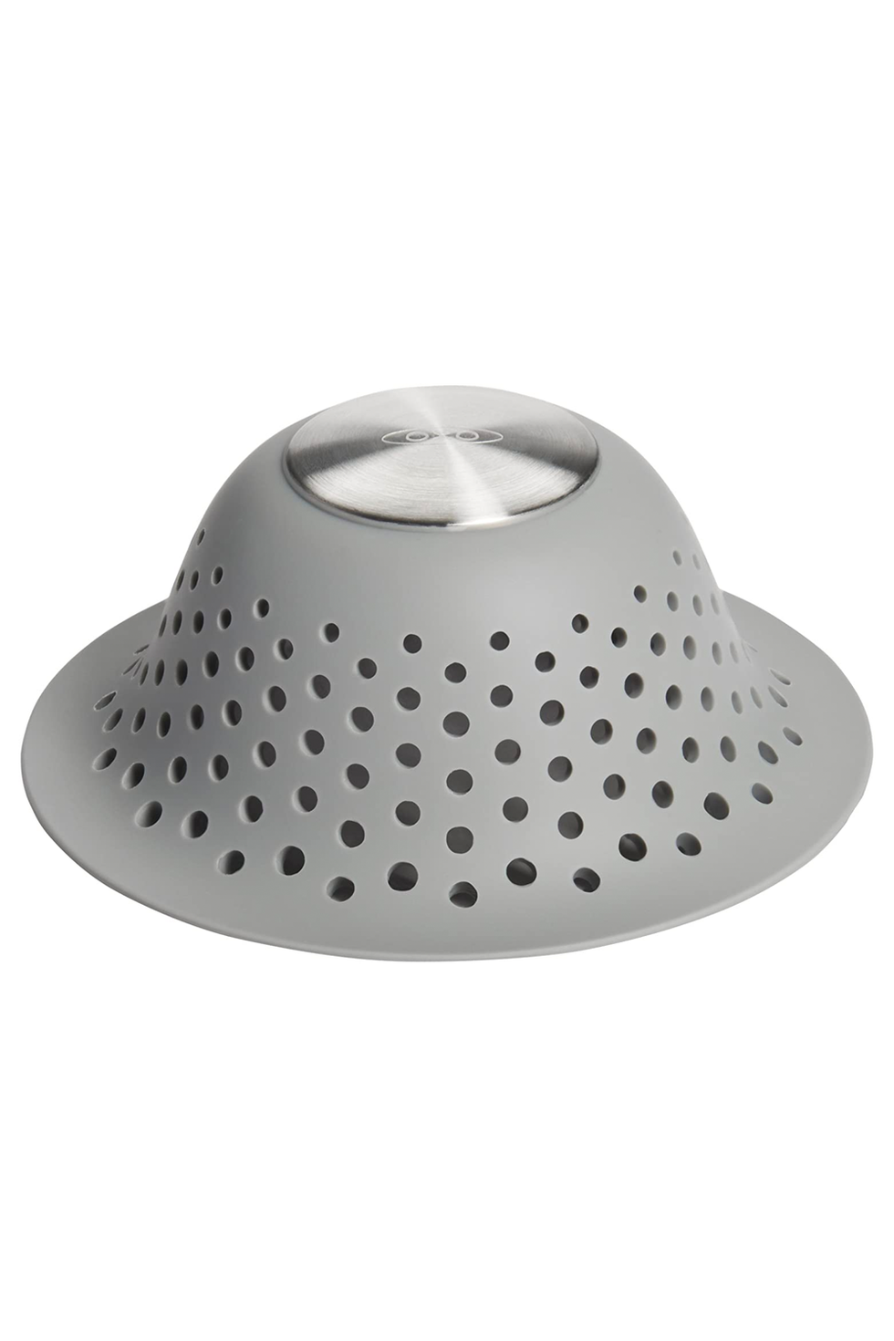 TubShroom (Gray) The Hair Catcher That Prevents Clogged Tub Drains