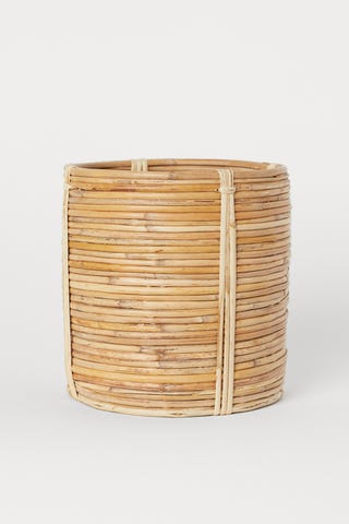 Rattan plant pot