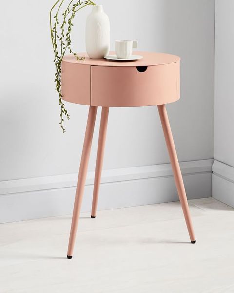 Small Bedside Tables For Tiny Bedrooms, 12 Inch Wide Side Table