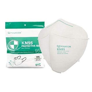 KN95 Face Masks (30 Count), White
