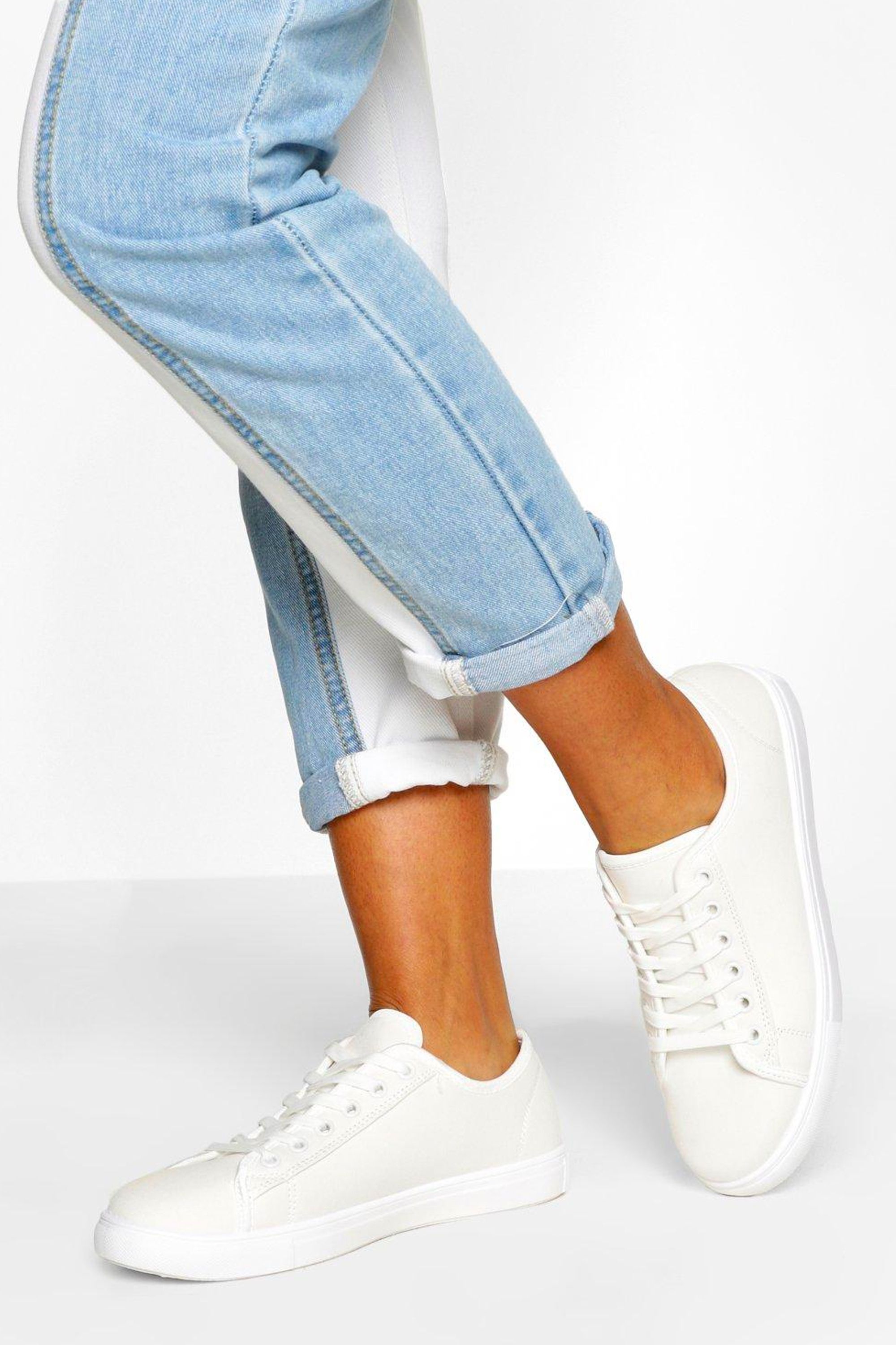 Buy > white canvas pumps wide fit > in stock
