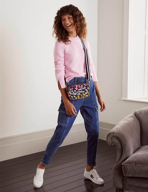 Dundee Cashmere Jumper - Soft Peony