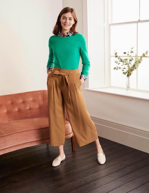 Cashmere Crew Neck Jumper - Wild Meadow, £110