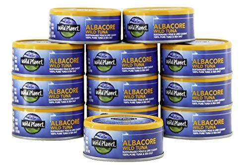 Canned Albacore Wild Tuna With Sea Salt