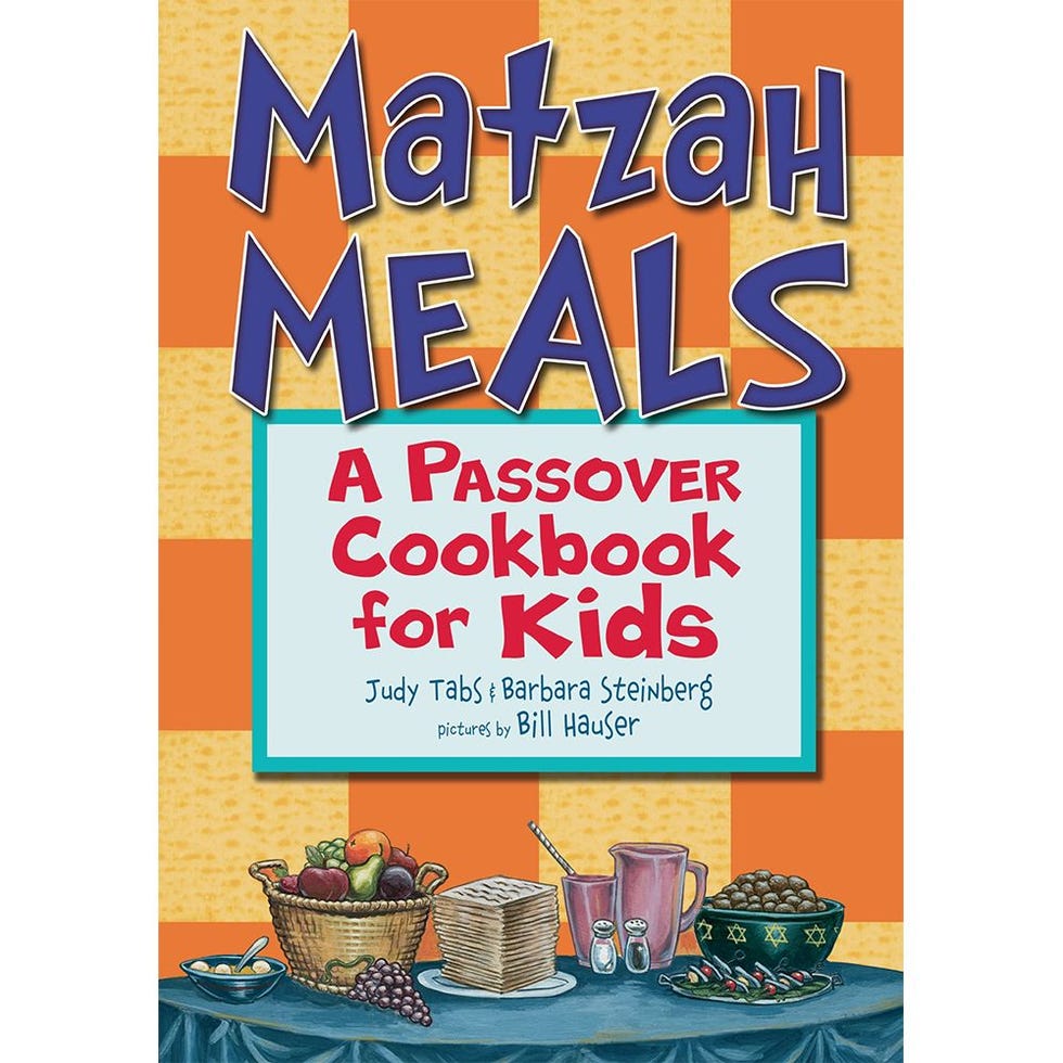 ‘Matzah Meals: A Passover Cookbook for Kids’ by Judy Tabs and Barbara Steinberg, illustrated by Bill Hauser