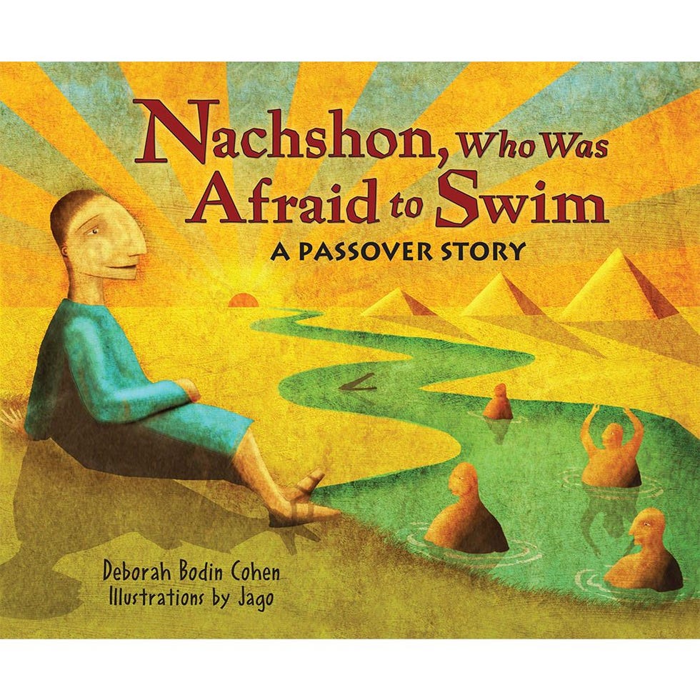 'Nachshon, Who Was Afraid to Swim: A Passover Story' by Deborah Bodin Cohen, illustrated by Jago