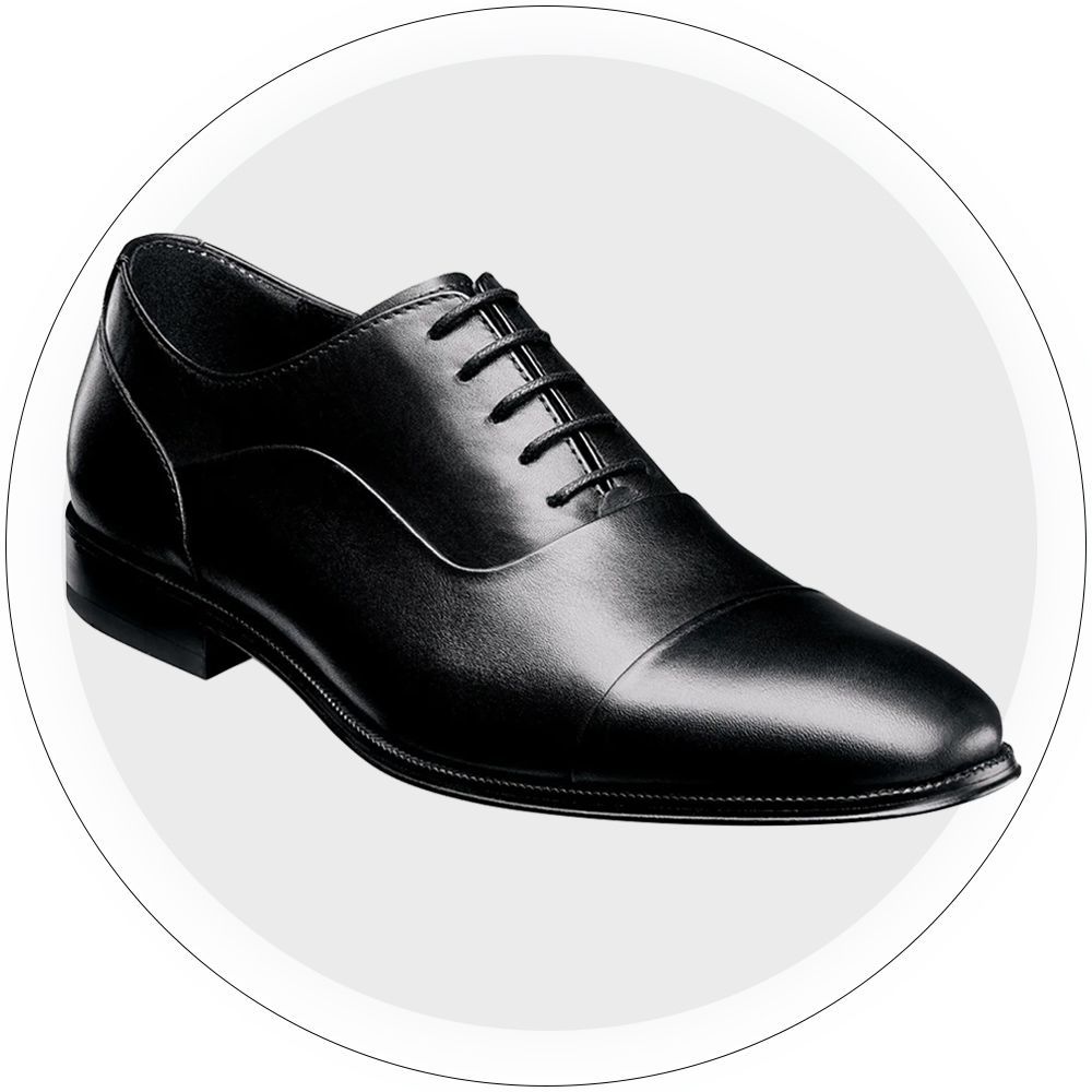 black slip on dress shoes