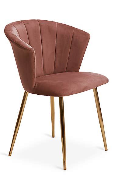 Kendall Chair Rose Velvet, Dunelm, £85