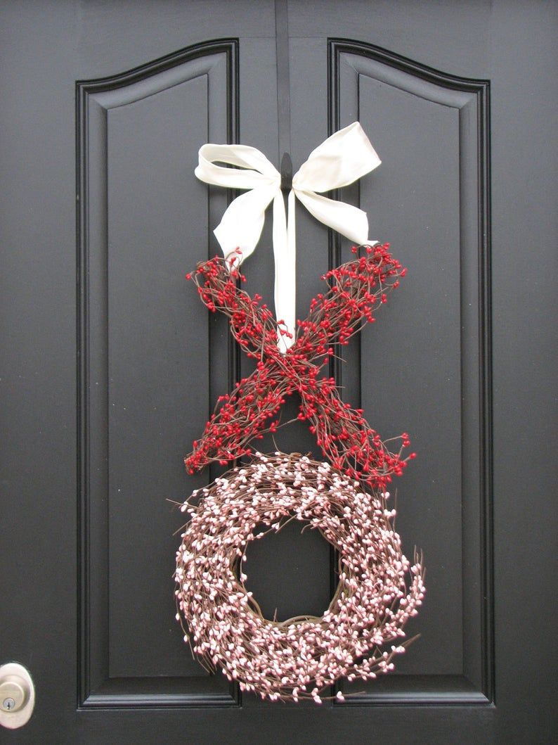 cute valentine wreaths