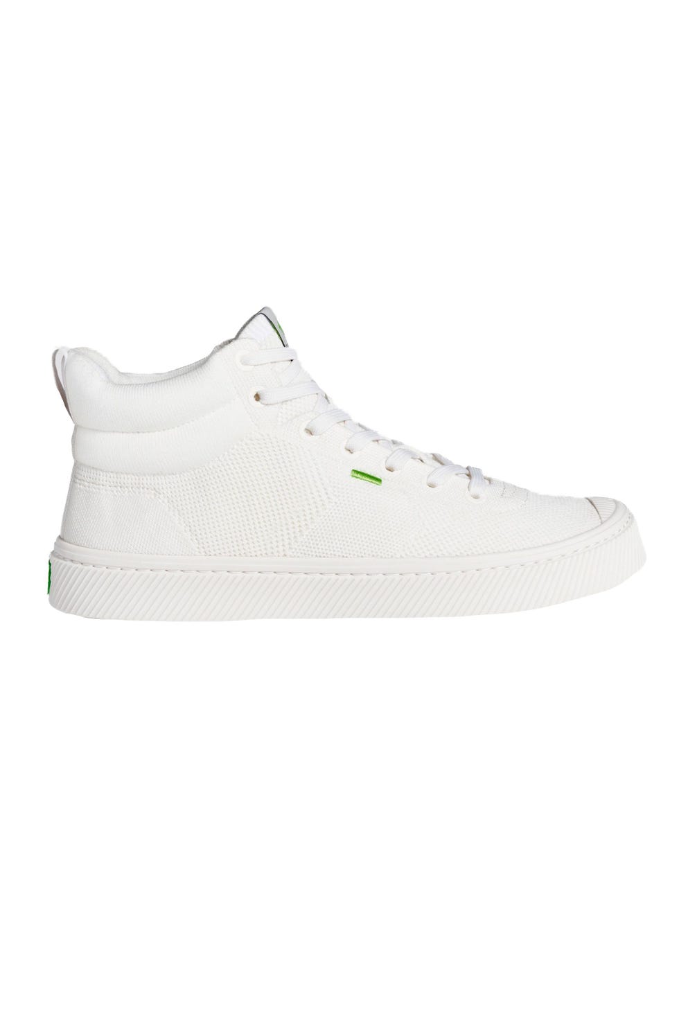 IBI High Off-White Knit Sneakers