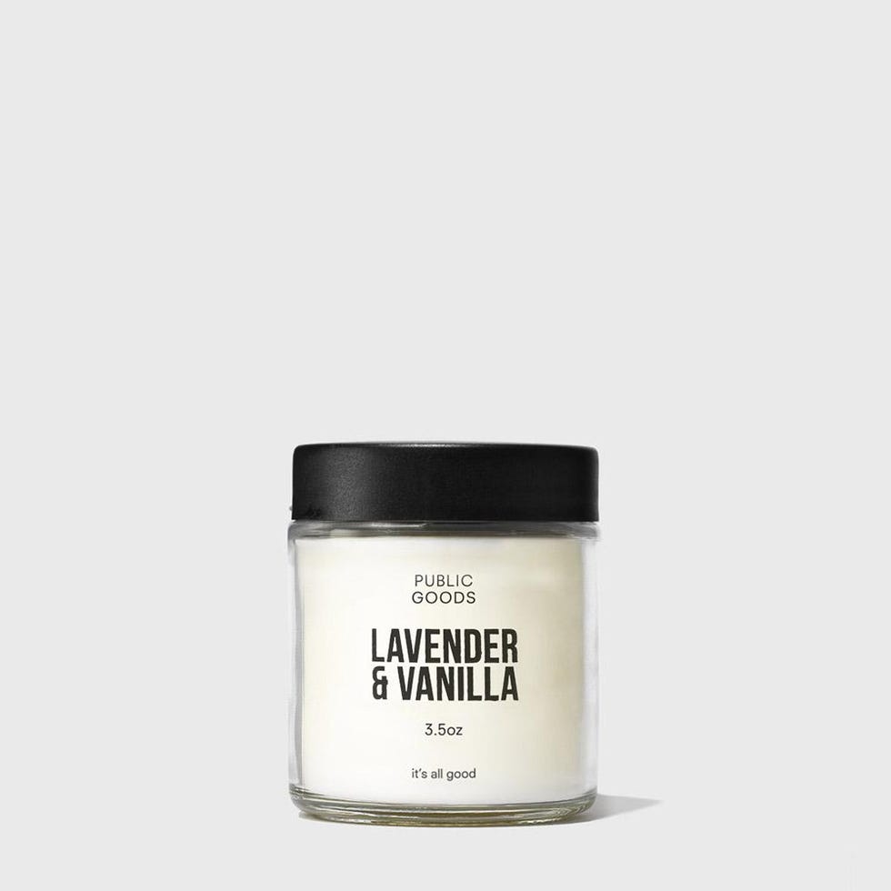 Lavender & Vanilla Scented Candle
