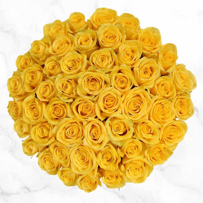 50-Stem Yellow Roses