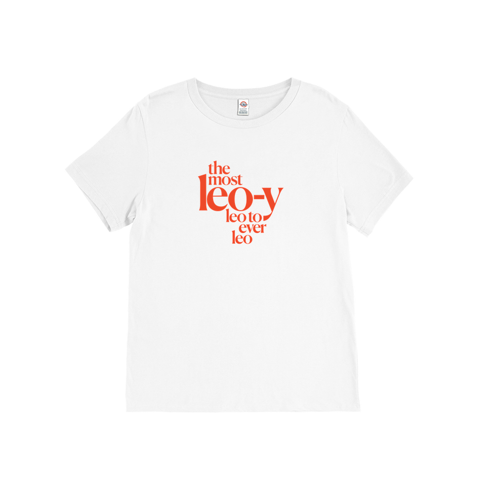The Most Leo-y Leo T-Shirt in Red 