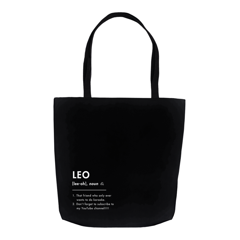 What Your Sign *Really* Means: The Leo Tote Bag