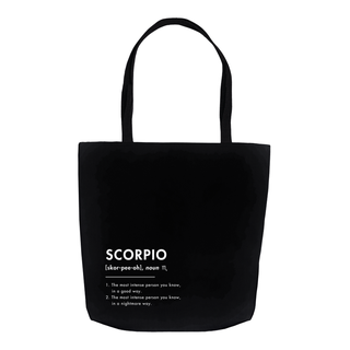 What Your Sign *Really* Means: The Scorpio Tote Bag