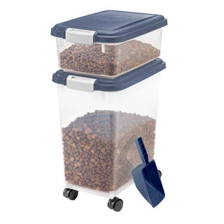 3-Piece Airtight Pet Food Storage Container Combo