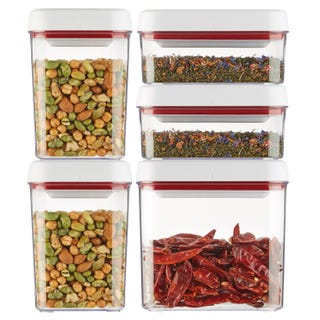 Twist and Seal 5 Piece Dry Storage Set