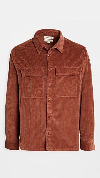 8 wales corduroy overshirt