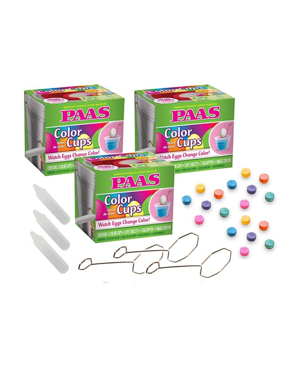 PAAS Easter Egg Coloring Cup Kits