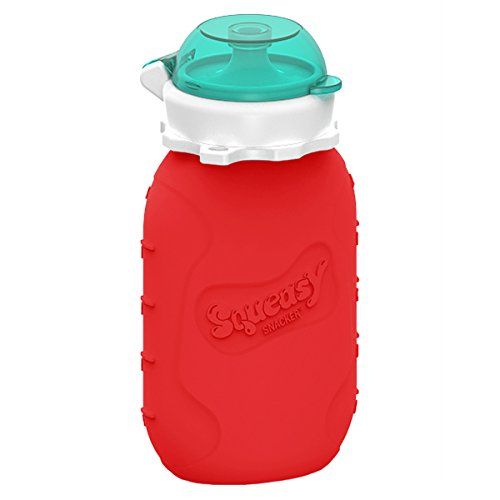 6-Ounce Spill Proof Silicone Reusable Food Pouch