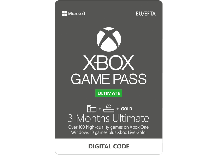 Xbox Game Pass Ultimate – 3 Month Membership – Xbox Series X|S, Xbox One,  Windows [Digital Code]