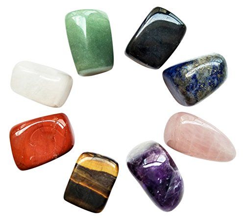 Natural Healing Crystal Chakra Stones for Crystal Therapy