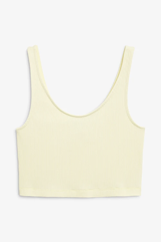 Cropped tank top