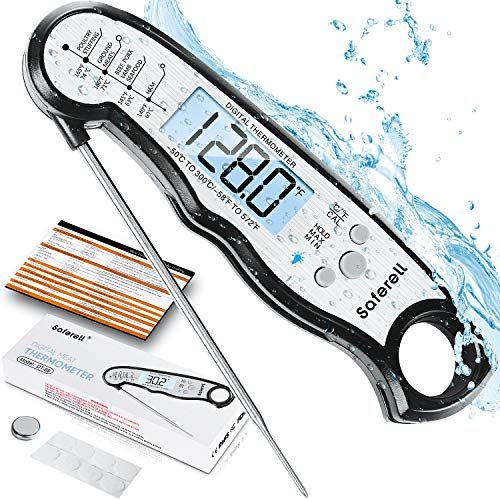 Saferell Instant Read Meat Thermometer 