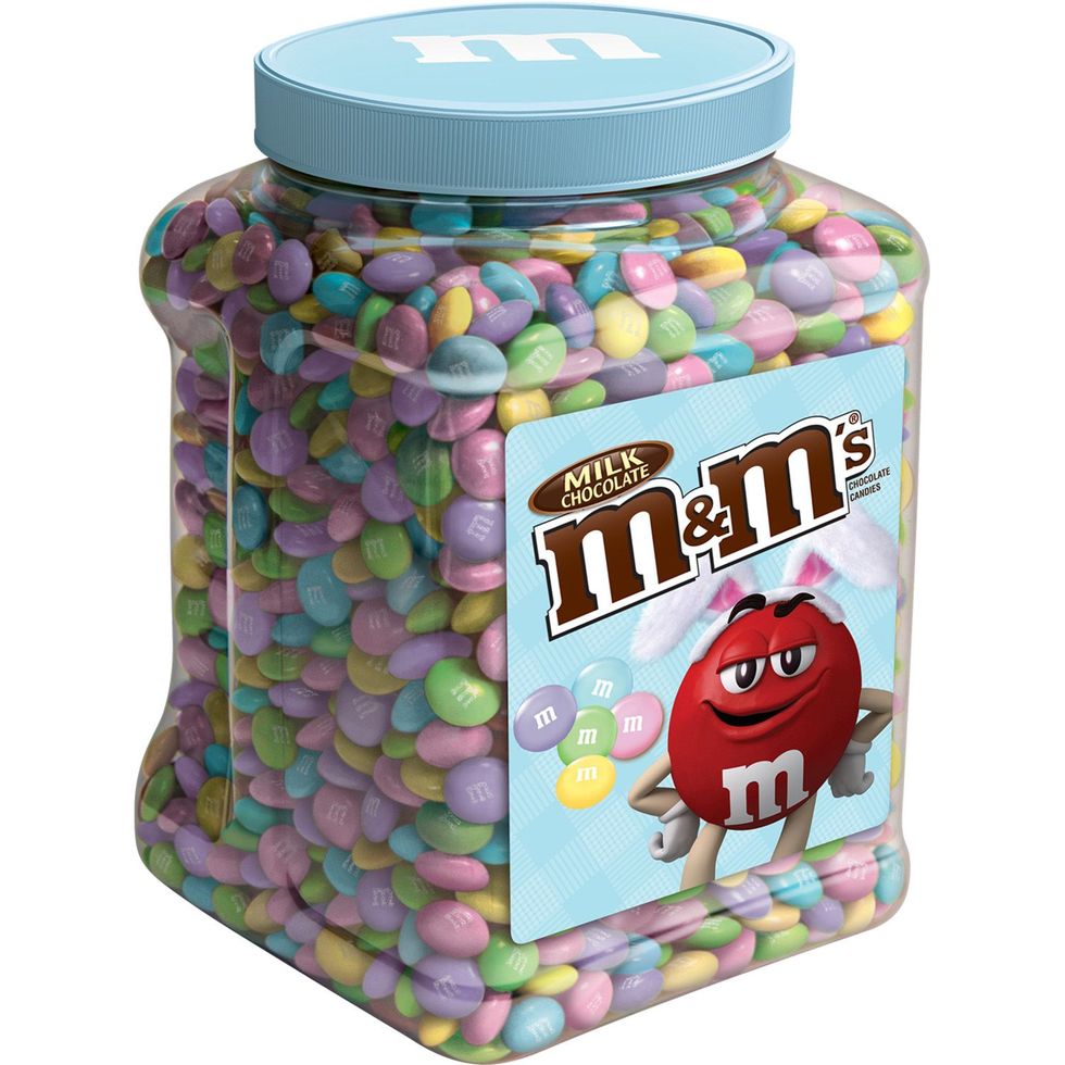 M&M's Milk Chocolate Easter Candy Jar
