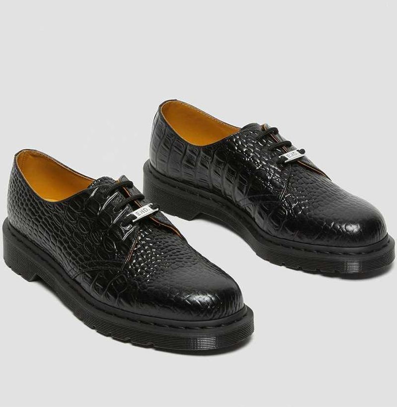 1461 Croc Leather Shoes