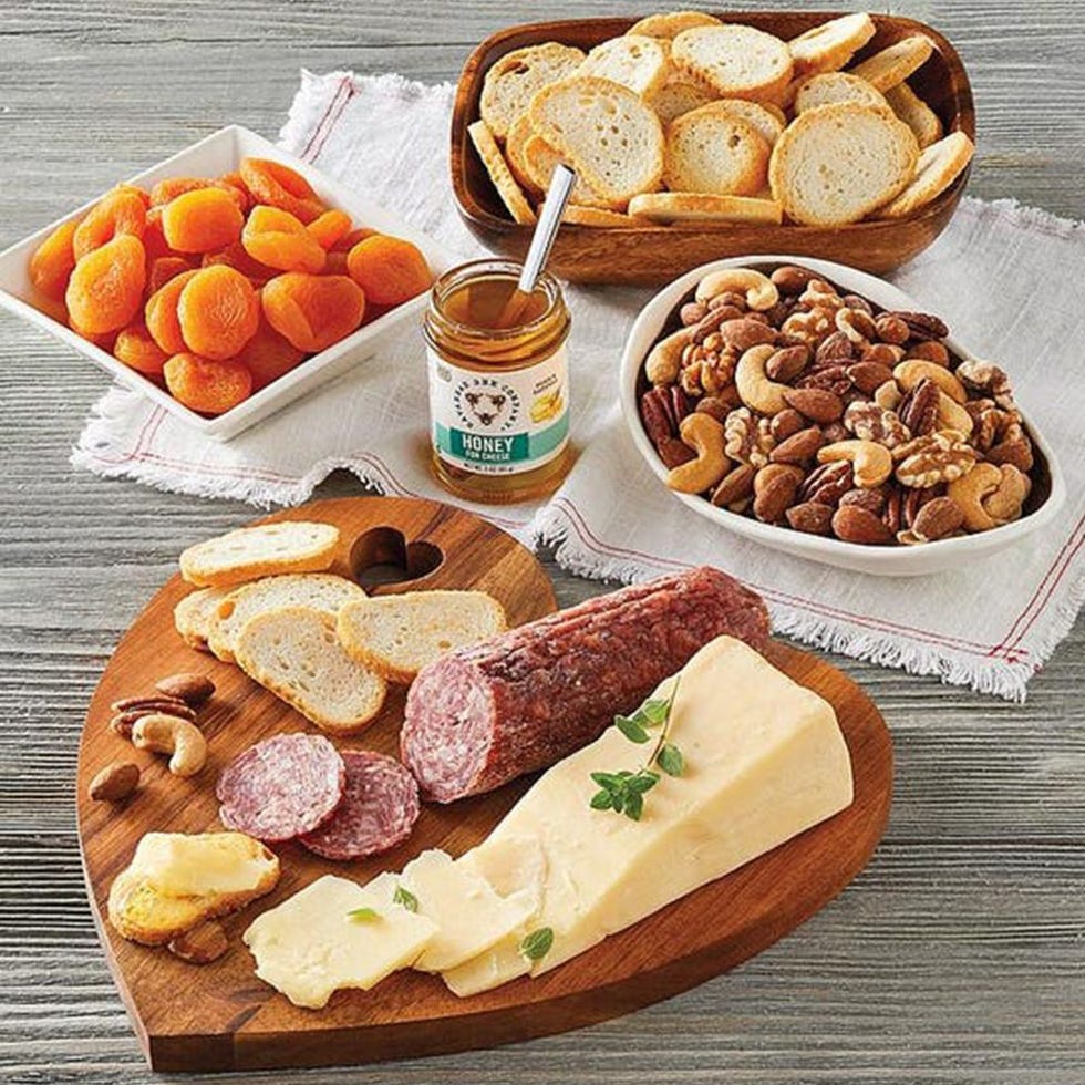 Heart-Shaped Charcuterie Tray