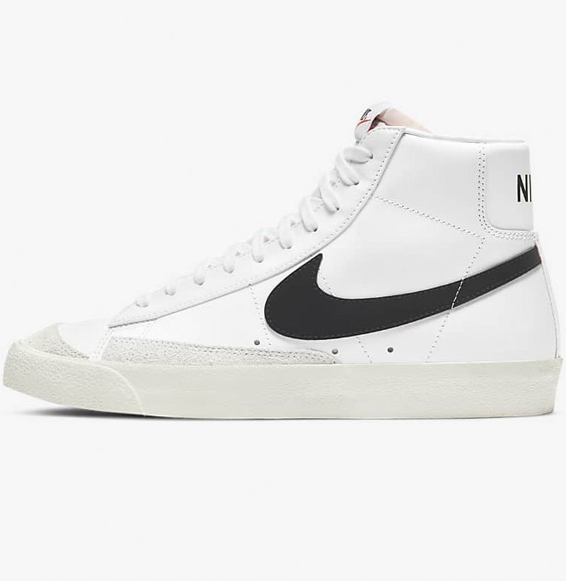 nike black and white shows