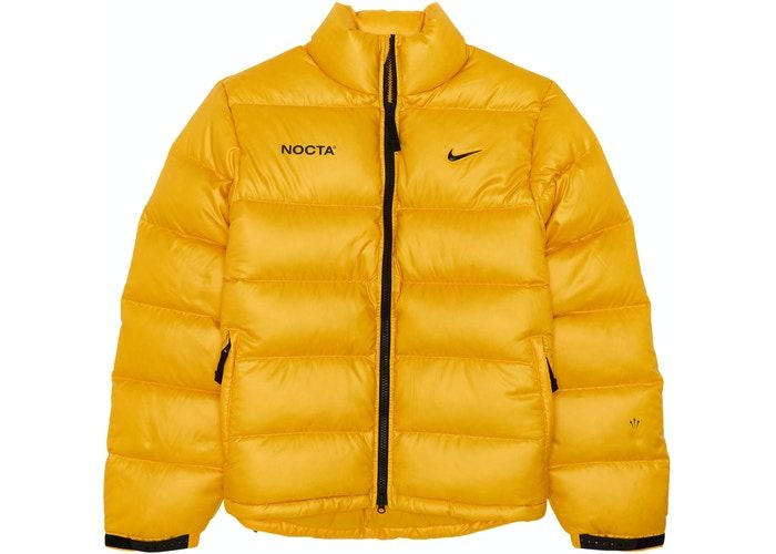 Nike x Drake NOCTA Puffer Jacket Yellow