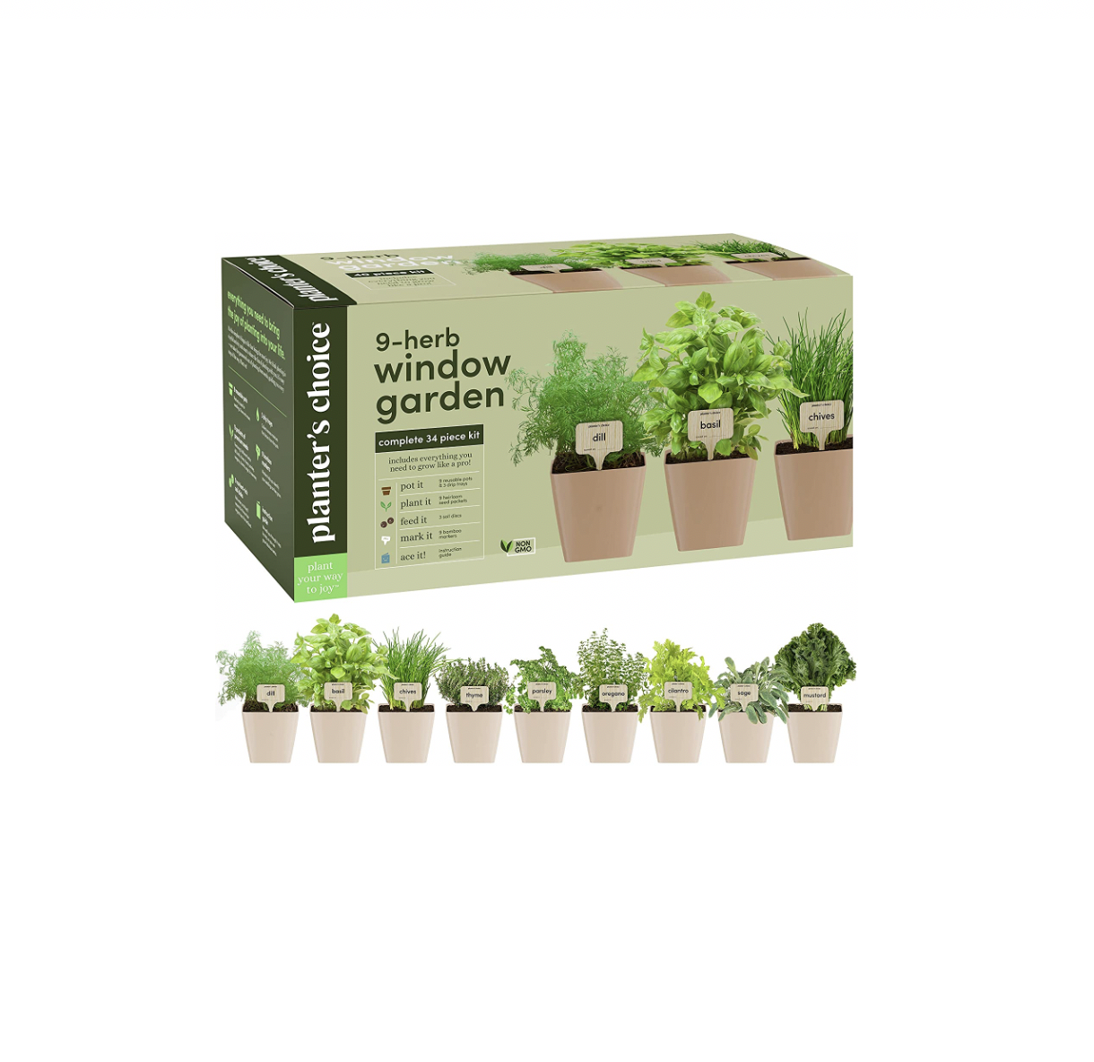 17 Indoor Herb Garden Ideas 2022, Tabletop Herb Garden Planter